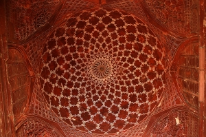 agra taj ceiling edit - India